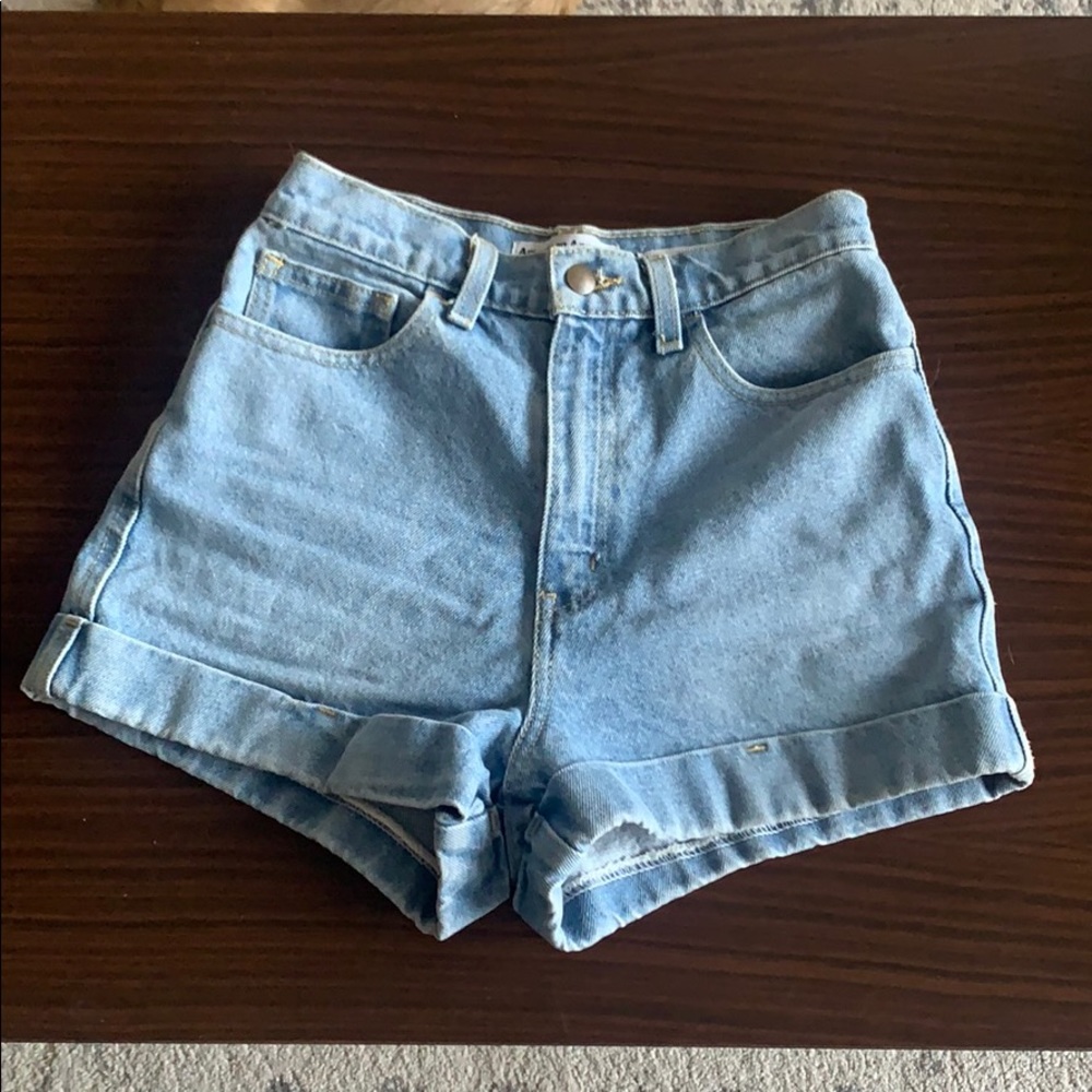 NWOT American Apparel High Waisted Shorts